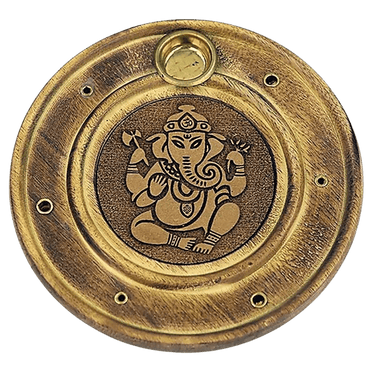 Räucherstäbchen/Weihrauchkegelhalter Ganesha