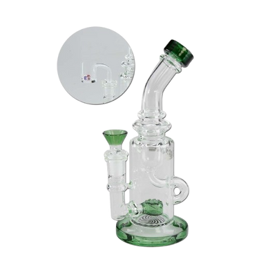 BLAZE Recyclebong für Kräuter/Öl Grün