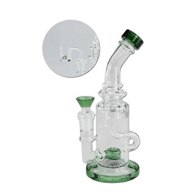 BLAZE Recyclebong für Kräuter/Öl Grün