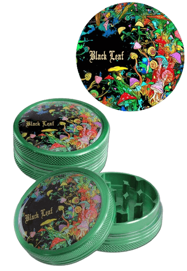 Black Leaf Mushroom Grinder 2-tlg. Grün