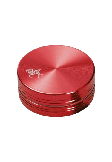 Alu-Grinder 2-tlg. mit Magnet Rot