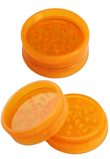 Acrylgrinder 2-tlg. Orange