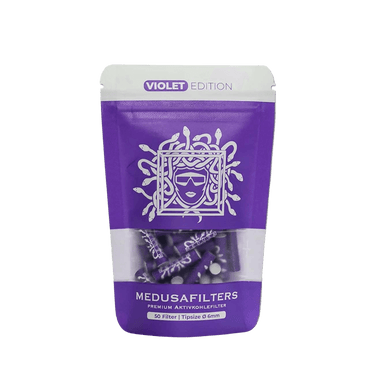 MEDUSAFILTERS Aktivkohlefilter VIOLET 50x Stück