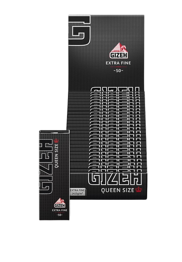 GIZEH BLACK Papers Queen Size Extra Fine