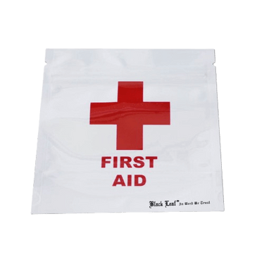 Mylar Schnellverschlussbeutel "First Aid"