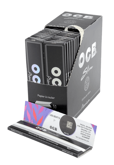 OCB Slim Premium KS Longpapes Schwarz
