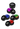 Oil Black Leaf Dose mit Silikoneinsatz 3ml
