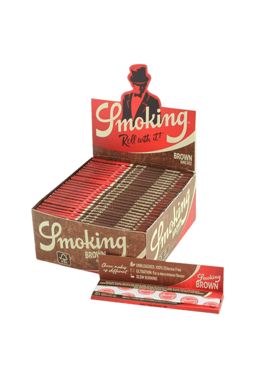 Smoking Brown Papers KS Ultra Thin Longpapes ungebleicht