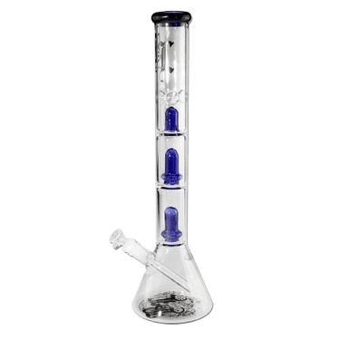 BL Beaker Icebong 2x Ufoperkolator Blau