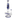 BL Liquid Bong mit Spirale und Inline Slit Blau