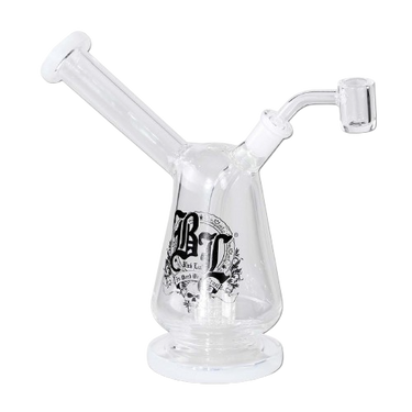 BL Ölpfeife/Dab-Rig mit Trommelperkolator Weiß