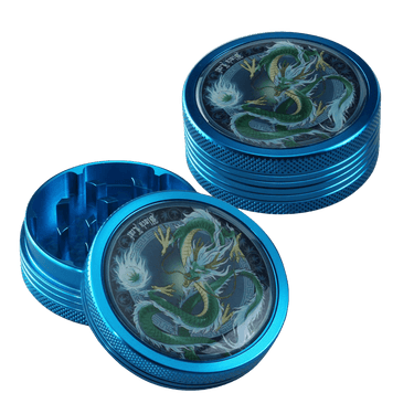 Black Leaf Grinder QINGLONG 2-tlg.