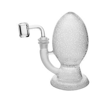 Black Leaf Mini Ölbong EGG Weiß