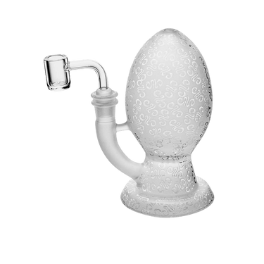Black Leaf Mini Ölbong EGG Weiß
