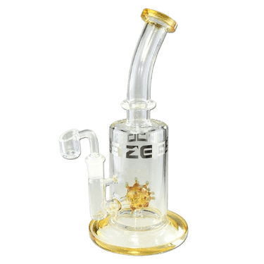 BLAZE Virus Ball Ölbong/Dab Rig, Gelb
