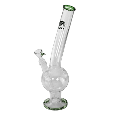 BREIT Belly Bong mit Diffusorchillum, Grün