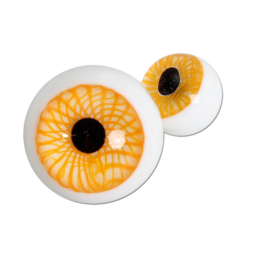 Carb Cap + Pearl Eye Ball für Terp Slurper Banger Gelb