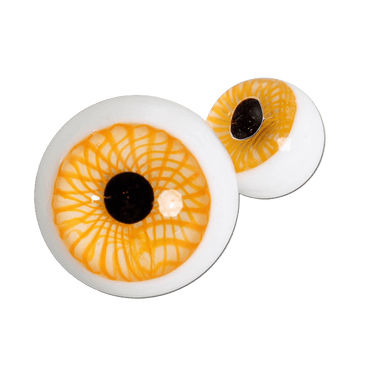 Carb Cap + Pearl Eye Ball für Terp Slurper Banger Gelb