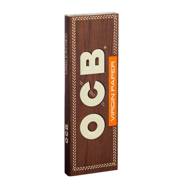 OCB 1 1/4 Queen Size Unbleached Virgin Paper