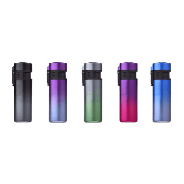PROF Feuerzeug Single Blueflame Slim
