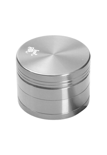 Black Leaf Aluminium-Grinder 4-tlg., Silber