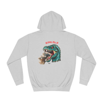 Unisex College Hoodie "Bong Zilla"