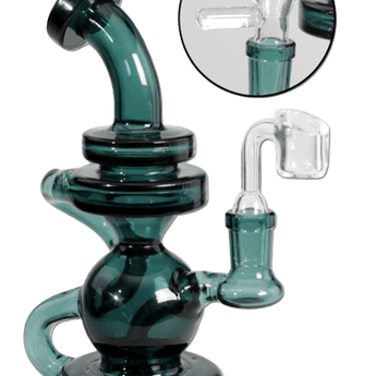 BLAZE Recyclebong Diffusor inkl. Banger Aquamarin