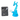 Black Leaf Mini Öl/-Kräuterbong DRACHE Blau