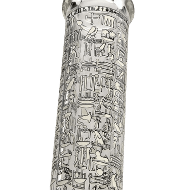 Black Leaf Hieroglyphen Beakerbong Ice Glow