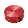 Alu-Grinder 2-tlg. mit Magnet Rot