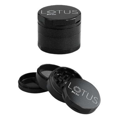 Black Leaf Lotus Grinder 4-tlg. M Schwarz