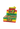 BREIT Filtertips Rasta dreifarbig