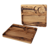 Black Leaf Akazienholz Rolling Tray
