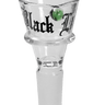 Black Leaf Glaskopf für 20mm Sieb NS14
