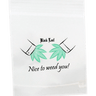 Black Leaf "Nice to weed you" Zip-Beutel 50µ, Größe M