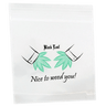 Black Leaf "Nice to weed you" Zip-Beutel 50µ, Größe S