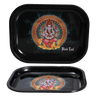 Black Leaf Rolling Tray GANESHA Größe S