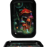 Black Leaf Rolling Tray MUSHROOM Größe S