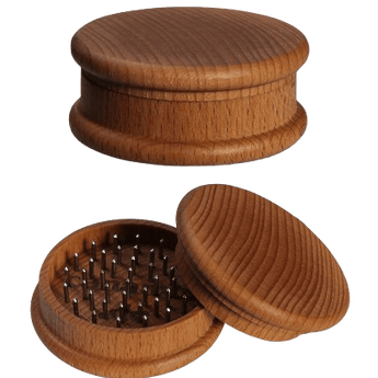 CANAMIX Grinder aus Buchenholz mit Edelstahlstiften