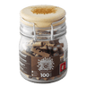 MEDUSAFILTERS Aktivkohlefilter ORGANIC 100x Glas