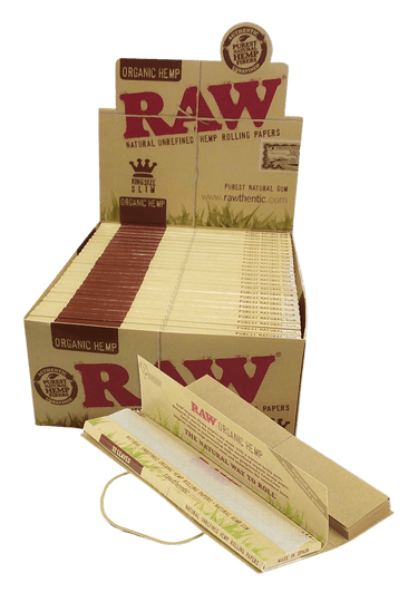RAW Organic Hemp Connoisseur Papers KSS Longpapes mit Tips