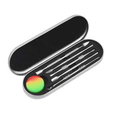 Edelstahlwerkzeug-Set Silber