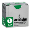 OCB Activ Tips Slim Aktivkohlefilter 50x Stück