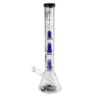 BL Beaker Icebong 2x Ufoperkolator Blau