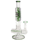 BL Liquid Bong mit Spirale und Inline Slit Grün