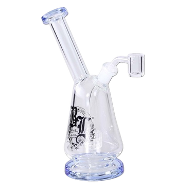 BL Ölpfeife/Dab-Rig mit Trommelperkolator Blau