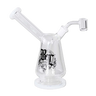 BL Ölpfeife/Dab-Rig mit Trommelperkolator Weiß