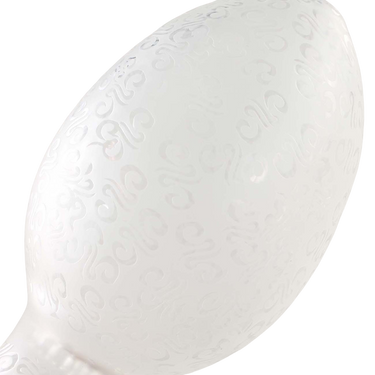 Black Leaf Mini Ölbong EGG Weiß