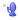 Black Leaf Mini Ölbong EGG Blau