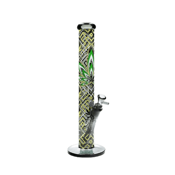 FIRE-FLOW™ X Black Leaf Bong LEAVES 34